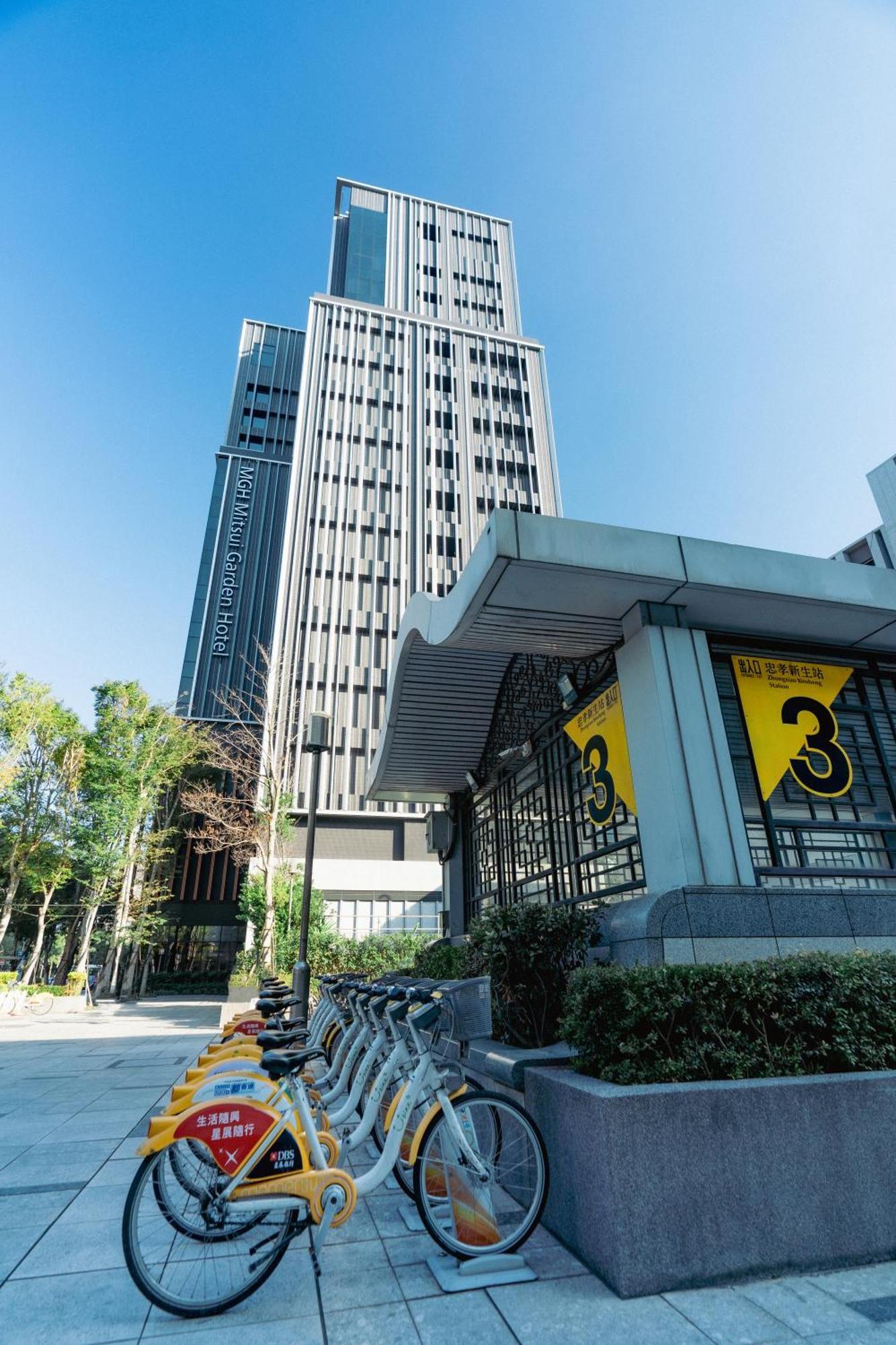 MGH Mitsui Garden Hotel Taipei Zhongxiao Eksteriør billede